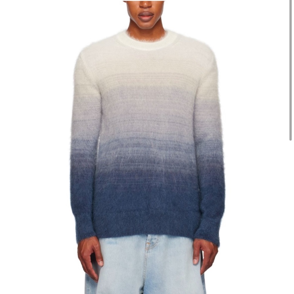 Off-White
Arrows ombré brushed jumper blue oversized men sweater - Picture 2 of 5